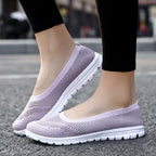 Damen Leichte und atmungsaktive Slip-On Sneakers