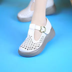Damen Komfortable und atmungsaktive Clogs mit elegantem Riemchen-Design R&B