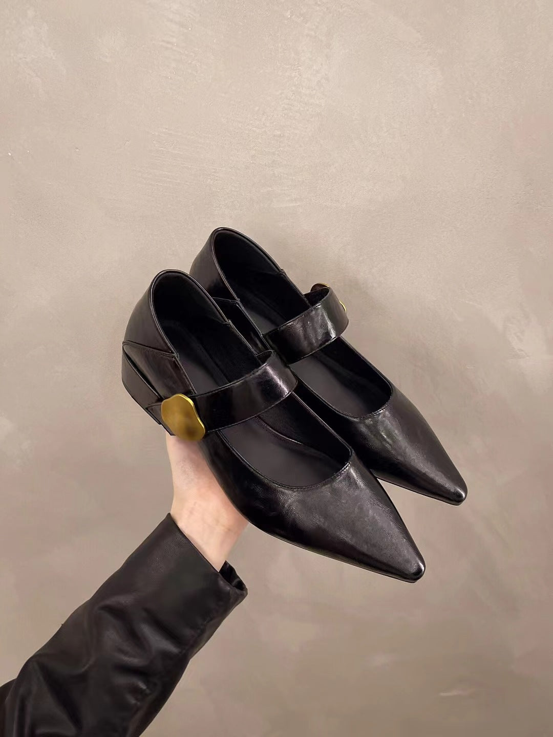 Damen elegante Slingback-Pumps mit dekorativem Riemchen
