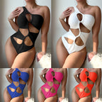 Damen Einteiler Badeanzug mit aufregendem Cut-Out-Design R&B