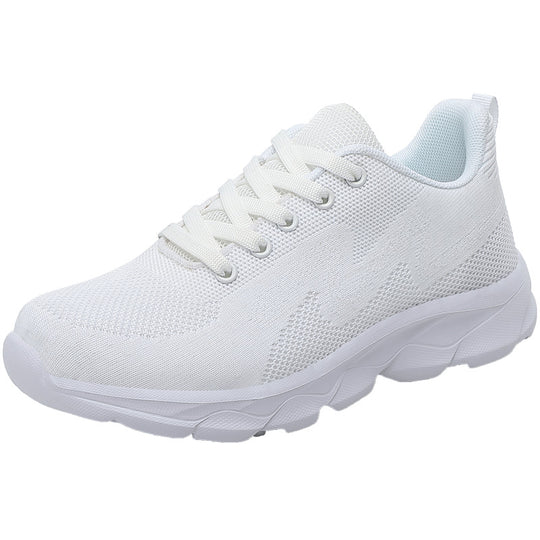 Unisex nan ultraleichter Alltagssneaker mit nahtlosem Maschenoberteil, ergonomischer Waben-Zwischensohle und griffiger Profilsohle R&B