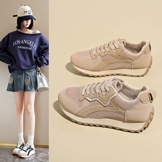 Damen Sportliche Sneakers mit atmungsaktiver Mesh-Oberfläche und komfortabler Dämpfung R&B