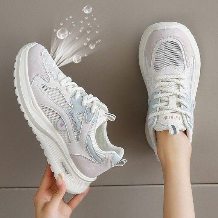 Damen Sportliche Sneakers mit strapazierfähigem Obermaterial und dämpfender Sohle R&B