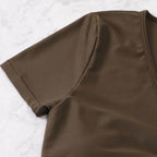 Damen Crop-Top Badeanzug mit verspieltem Wickeldetail