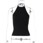 Damen Haltertop aus elastischem Material R&B