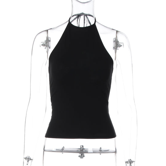 Damen Haltertop aus elastischem Material R&B