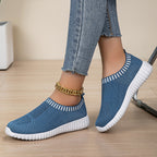 Damen Flexibele Slip-On Sneakers