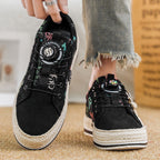 Damen modische Canvas Sneakers mit einzigartigem Design und Komfort R&B