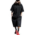 Herren lässiges Kurzarm-T-Shirt mit oversized Schnitt und komfortablen Hosen