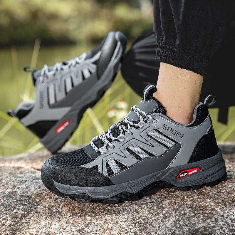 Damen Sportliche Wanderschuhe mit rutschfester Sohle und atmungsaktivem Obermaterial R&B