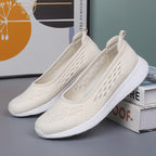 Damen Bequeme und Atmungsaktive Slip-On Sneakers R&B
