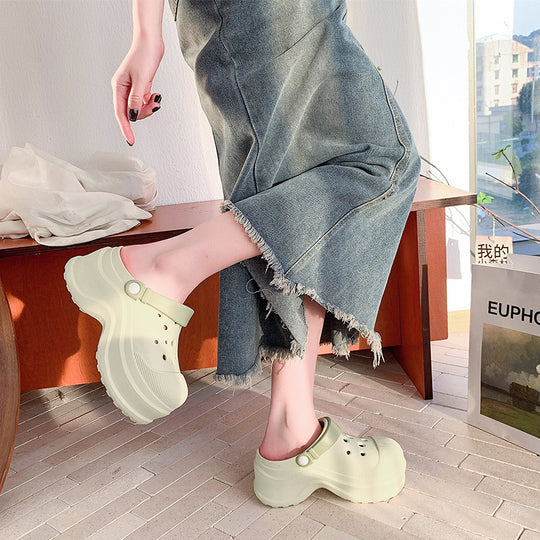 Damen modische Wasserclogs mit rutschfestem Design und verstellbarem Riemen R&B