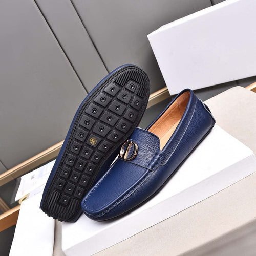 Damen Mokassins aus feinem Leder mit eleganter Applikation R&B
