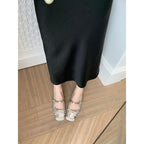 Damen Elegante Mary Jane Pumps mit hochwertiger Riemchenverzierung