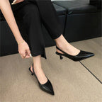 Damen elegante Slingback-Pumps mit modischem Absatz R&B