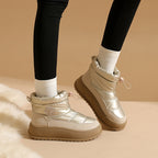 Damen Winterliche Stiefel mit dämpfendem Sohlenprofil und elastischem Schaft R&B