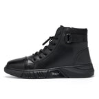 Damen Modische Schnürboots mit praktischem Reißverschluss und robuster Sohle R&B