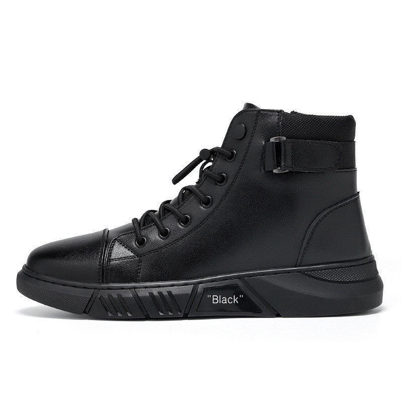 Damen Modische Schnürboots mit praktischem Reißverschluss und robuster Sohle R&B