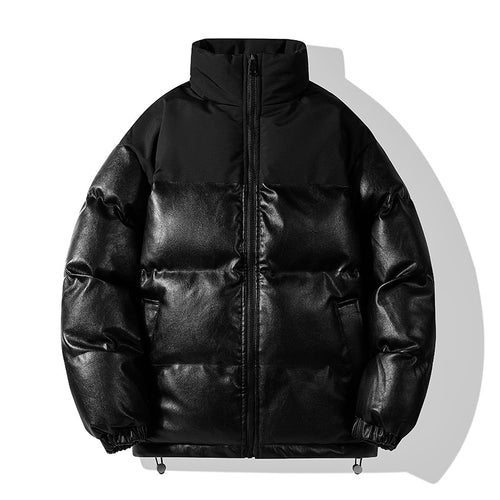 Damen isolierte Steppjacke mit hohem Kragen und elastischen Bündchen R&B