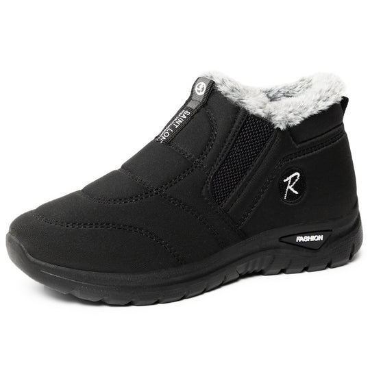 Damen Sneaker mit Warmfutter und elastischem Einschlupf R&B
