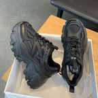Damen Hochwertige Sneakers mit dicker Gummisohle und atmungsaktivem Obermaterial R&B
