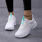 Damen Sportliche Sneaker mit atmungsaktivem Obermaterial und dämpfender Sohle  1773793983