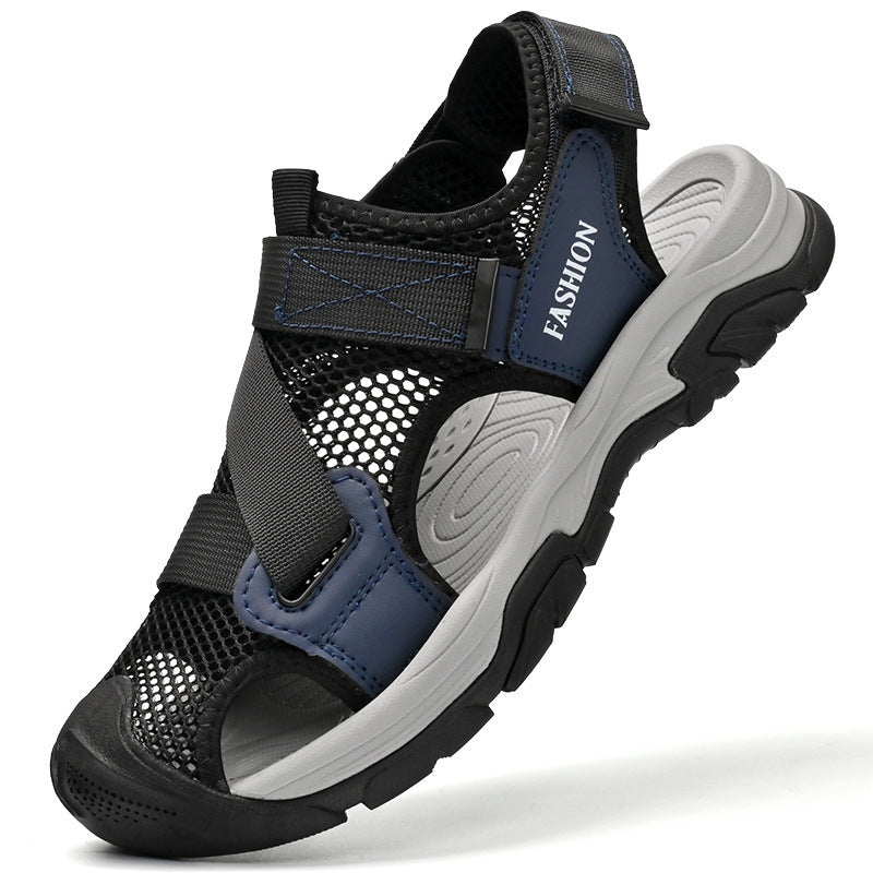 Damen Bequeme und atmungsaktive Outdoor-Sandalen mit rutschfester Sohle R&B