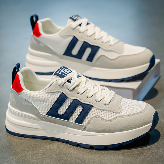Damen Sportliche Sneakers mit atmungsaktiver Materialkombination und ergonomischer Dämpfung R&B