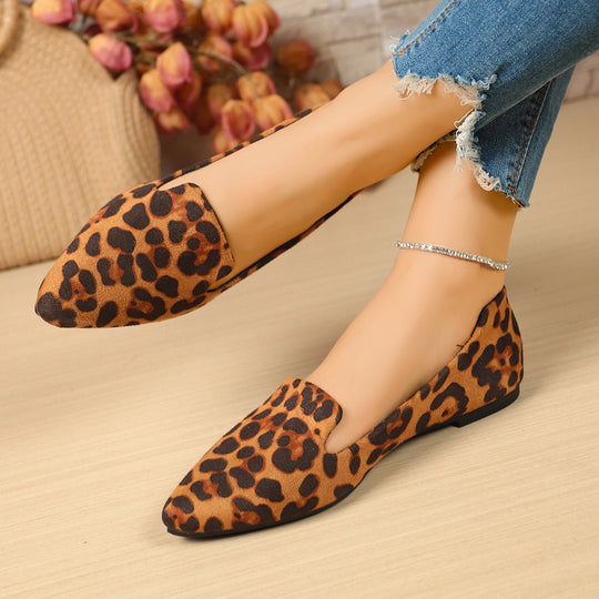 Damen modische Ballerinas mit elegantem spitzem Design R&B
