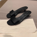 Damen elegante Sling-Pantoletten mit modischem breitem Riemen R&B