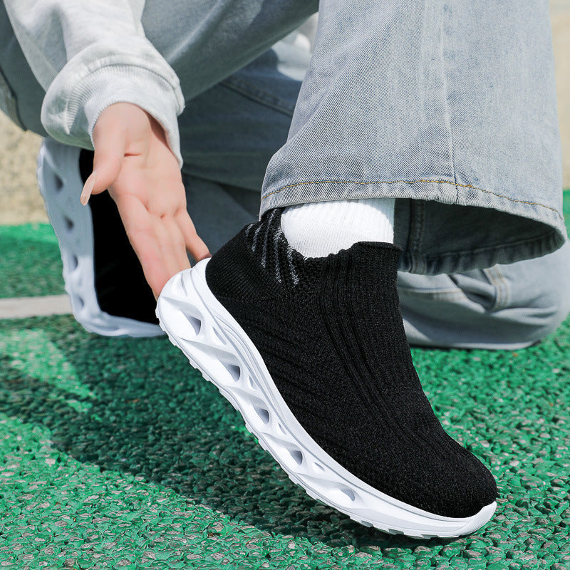 Damen Atmungsaktive Slip-On Laufschuhe mit flexibler Sohle R&B