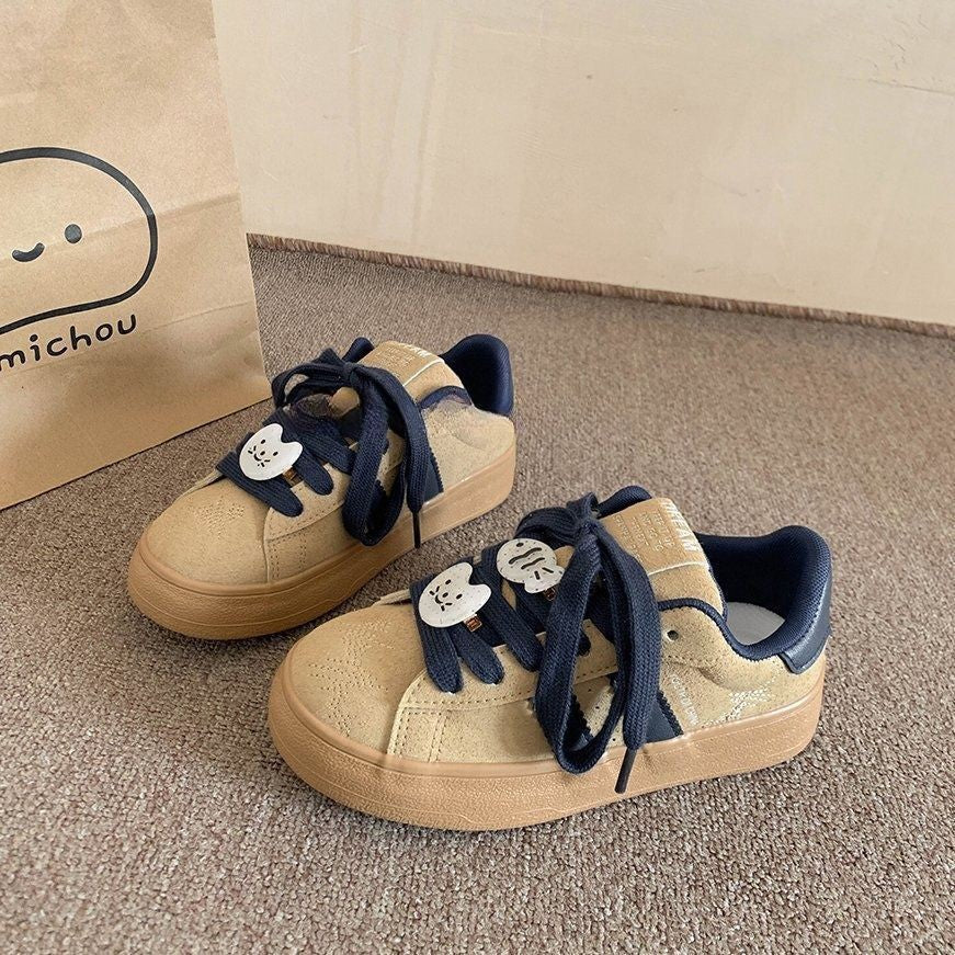 Damen Freizeit Sneakers mit verspieltem Motiv und komfortabler Gummisohle R&B