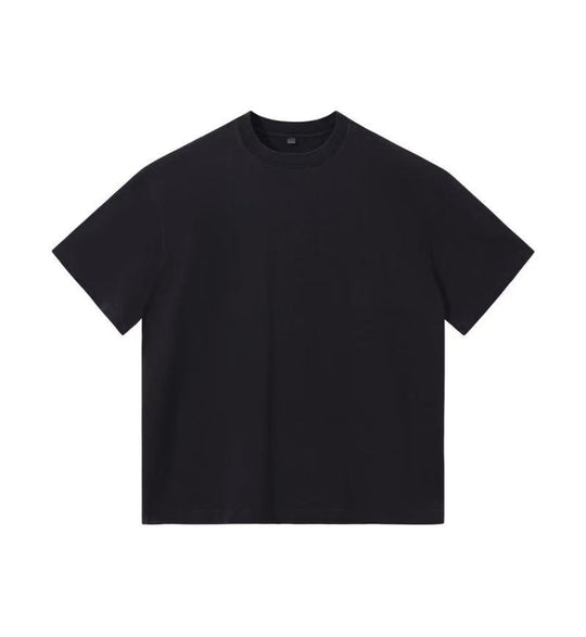 R&B | Schillerndes altes kurzes T-Shirt mit Färbung