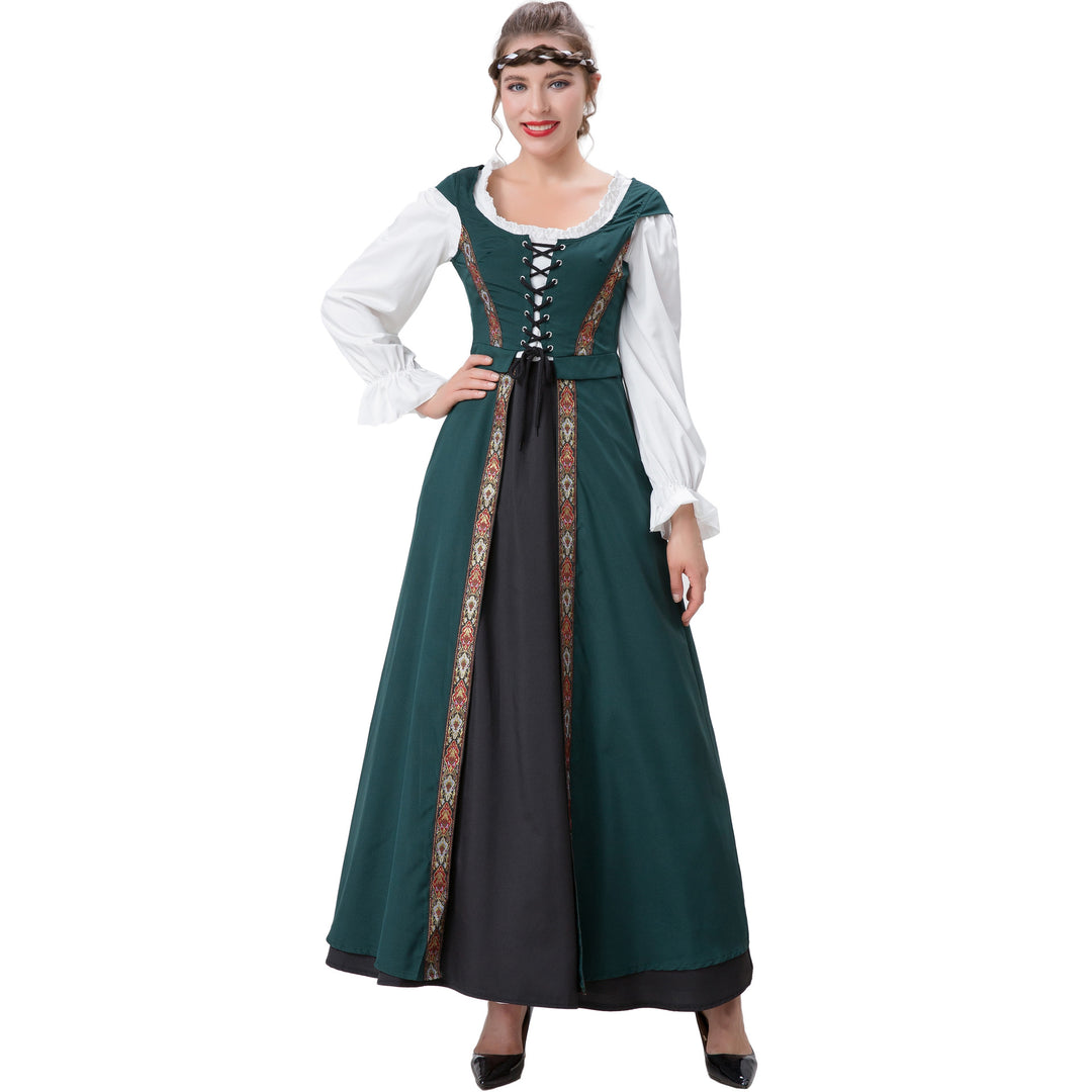 Damen Trachtenkleid mit kunstvollen Verzierungen und romantischem Schnitt R&B