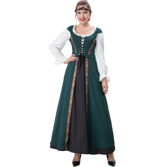 Damen Trachtenkleid mit kunstvollen Verzierungen und romantischem Schnitt R&B
