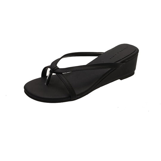 Damen Wedge-Sandalen mit elegantem Riemendesign und komfortablem Fußbett R&B