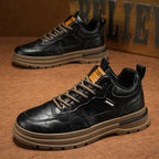 Herren Bequeme und stylische Freizeit-Sneaker mit robustem Sohlenprofil