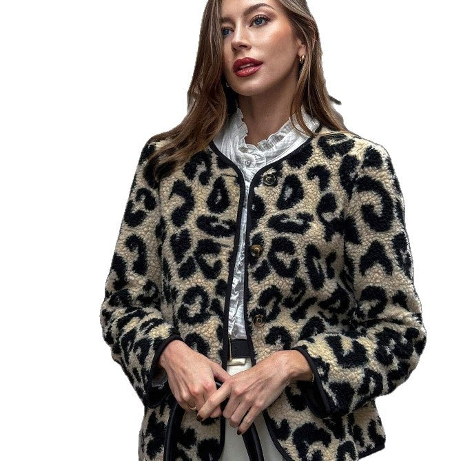 Damen kuscheliger Fleece-Jacke R&B