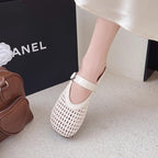 Damen Komfortable Clogs mit elegantem Riemen und luftigen Netzdesign R&B