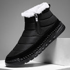 Damen Winterboots mit warmem Futter und rutschfester Sohle R&B