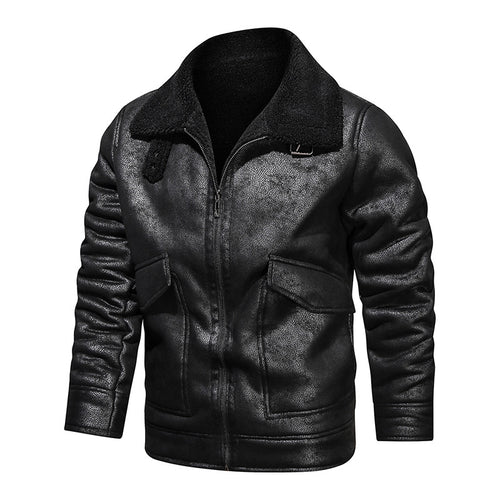Herren jacke mit warmem Fleeceinnenfutter und praktischen Taschen R&B