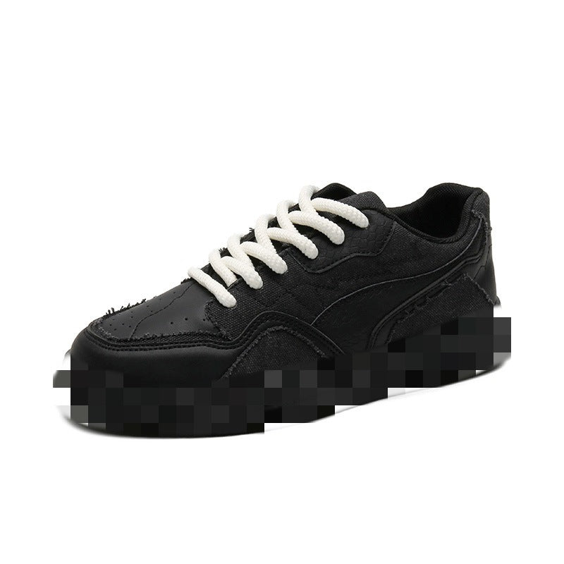 Damen modische Sneakers mit hoher Plattform und atmungsaktiver Oberflächenstruktur R&B