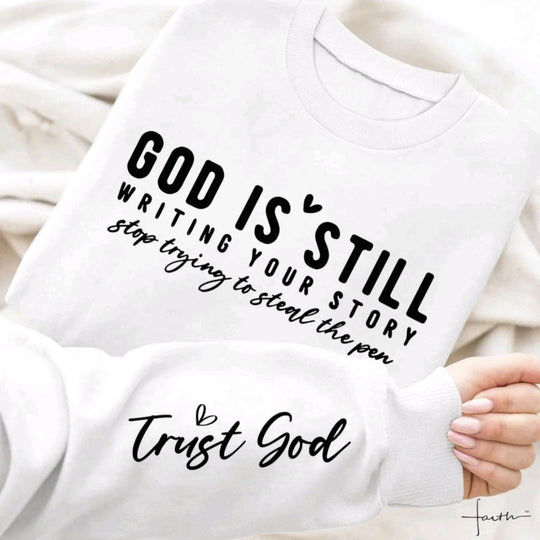 Damen Sweatshirt mit inspirierendem Schriftzug und weichem Material R&B