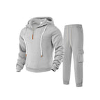 Herren sportlicher Jogginganzug mit modernem Reißverschluss und praktischen Taschen R&B