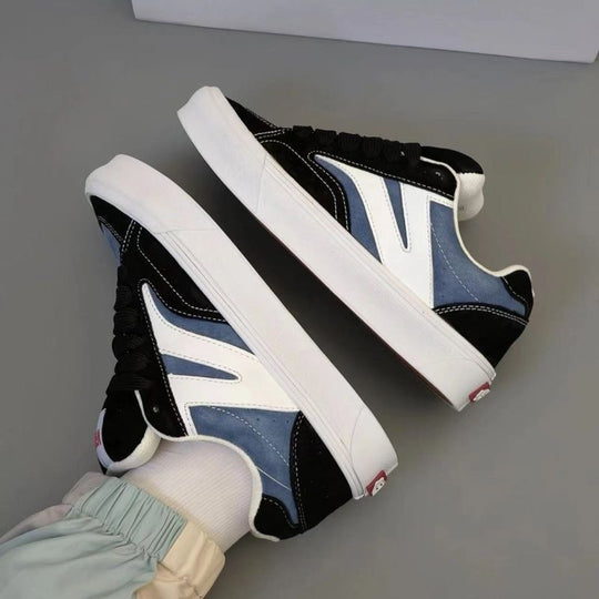 Damen sportive Sneakers im Retro-Stil mit weichem Innenfutter R&B