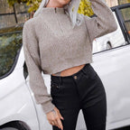 Damen lockerer Strickpullover R&B