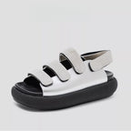 Damen Komfortable Sandalen mit verstellbaren Klettverschlüssen und luftiger Sohle R&B