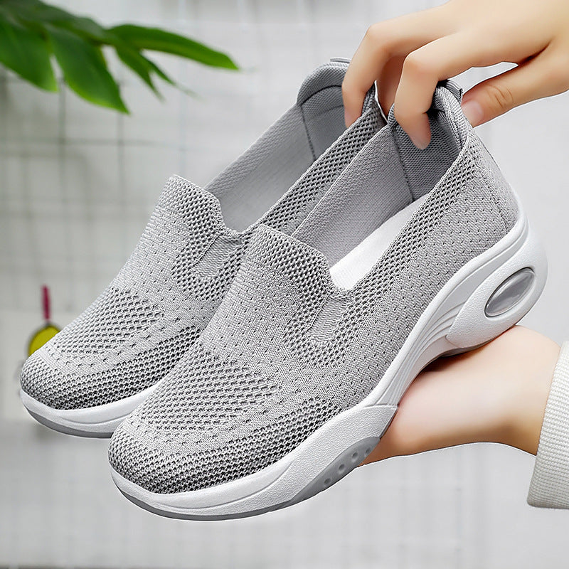 Damen Bequeme und atmungsaktive Slip-On Laufschuhe R&B