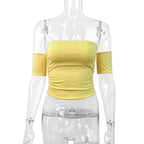 Damen Off-Shoulder Body mit figurbetonendem Schnitt