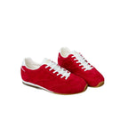 Damen Sportliche Wildleder Sneakers mit atmungsaktiver Oberflächenstruktur R&B
